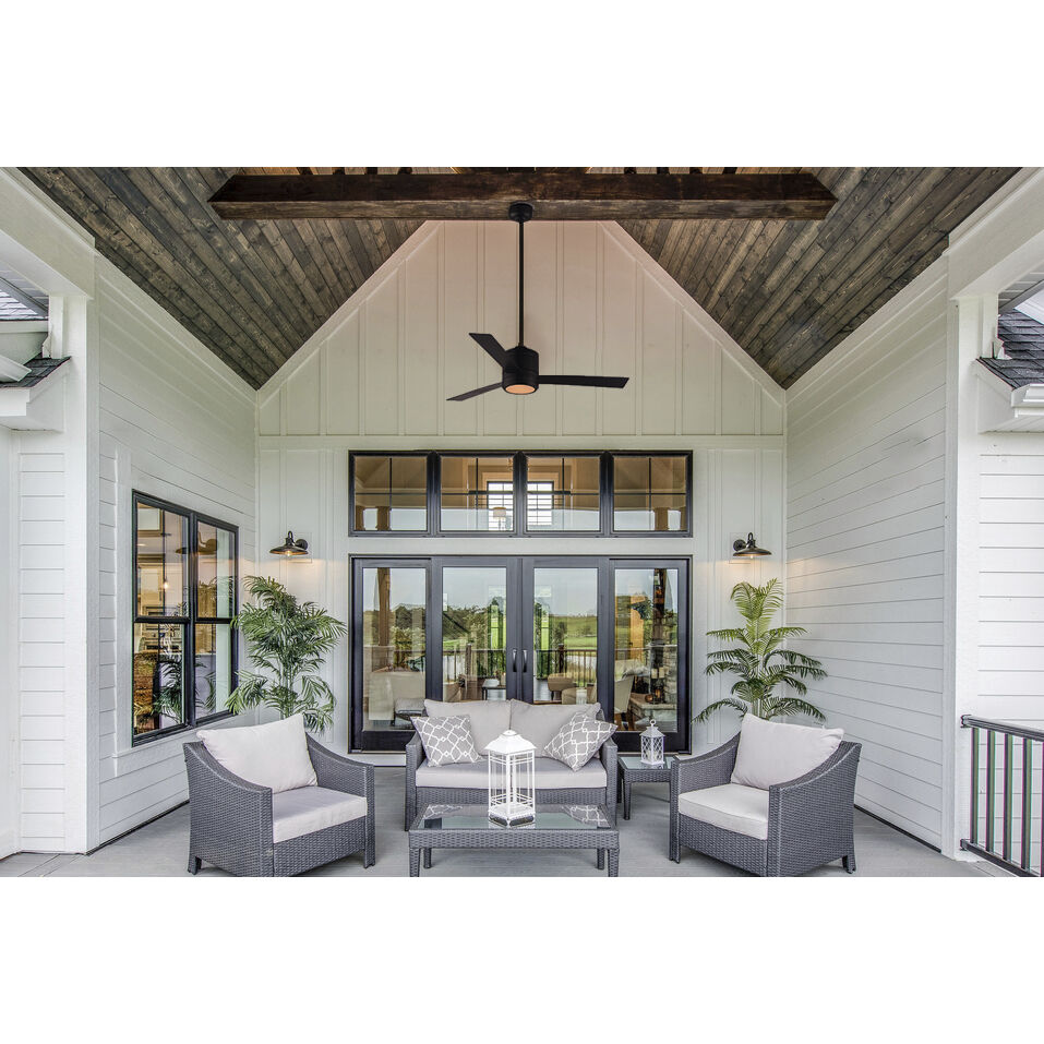 Tanker 52 inch Black Outdoor Ceiling Fan
