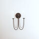 Plumette 2 Light 14 inch Chestnut Bronze Wall Sconce Wall Light