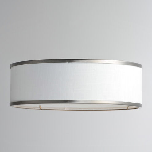 Prime LED 16 inch Satin Nickel Flush Mount Ceiling Light
