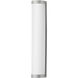 Halfpipe LED 26 inch Brushed Aluminum Outdoor Wall Mount