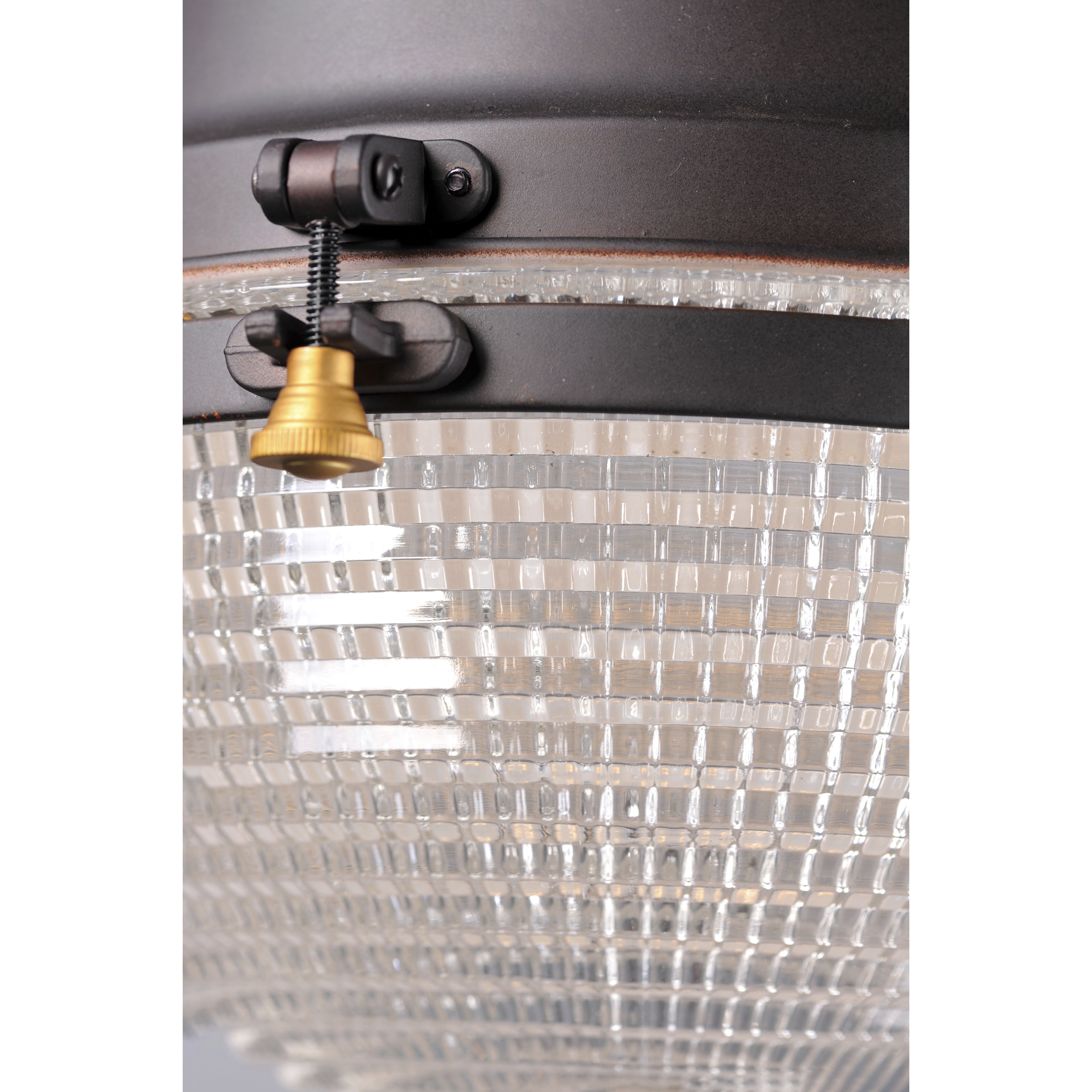 Portside 1 Light 12 inch Oil Rubbed Bronze/Antique Brass Outdoor Pendant