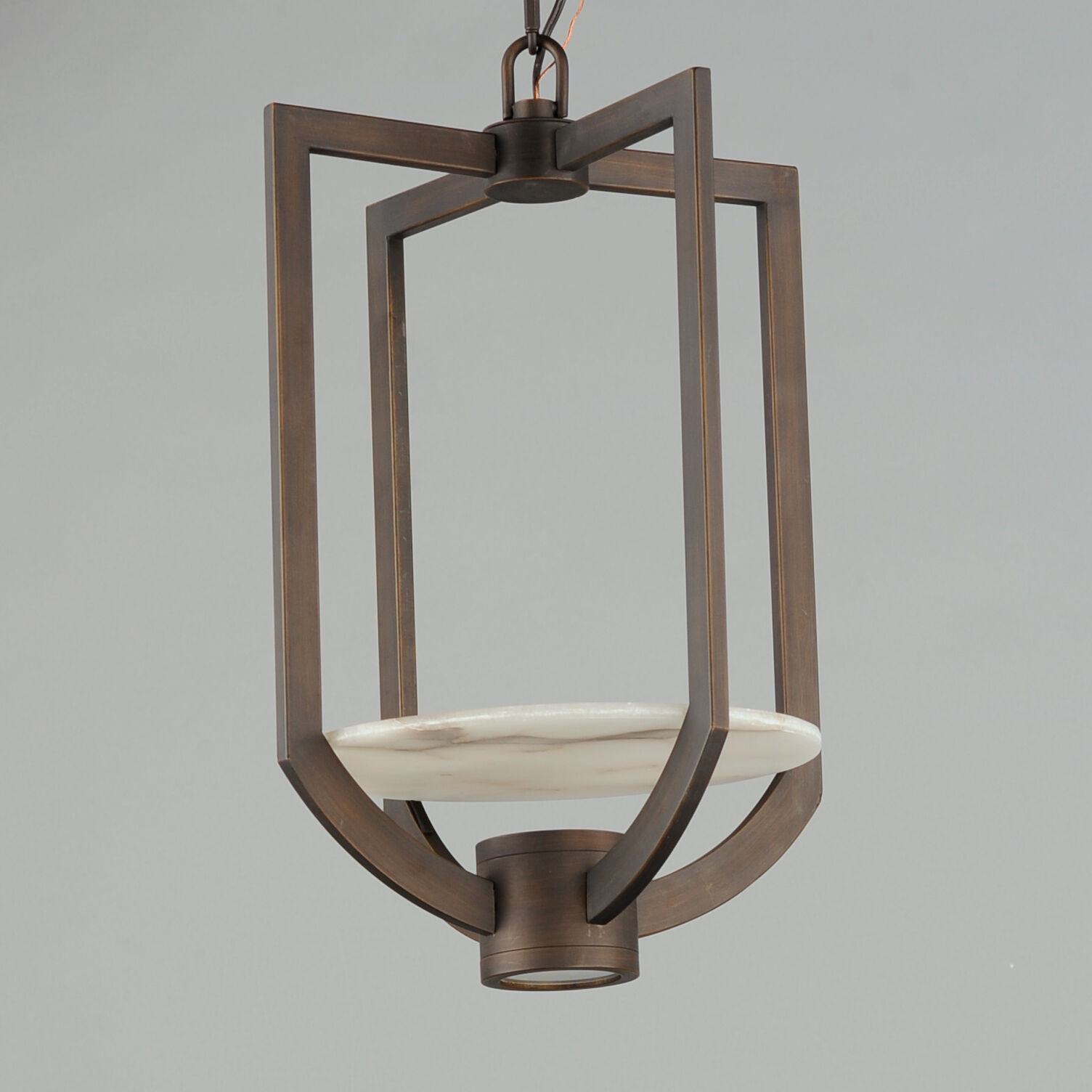 Quarry LED 12 inch Dark Bronze Mini Pendant Ceiling Light