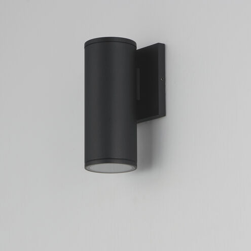 Caldera LED 7.75 inch Black Outdoor Wall Mount