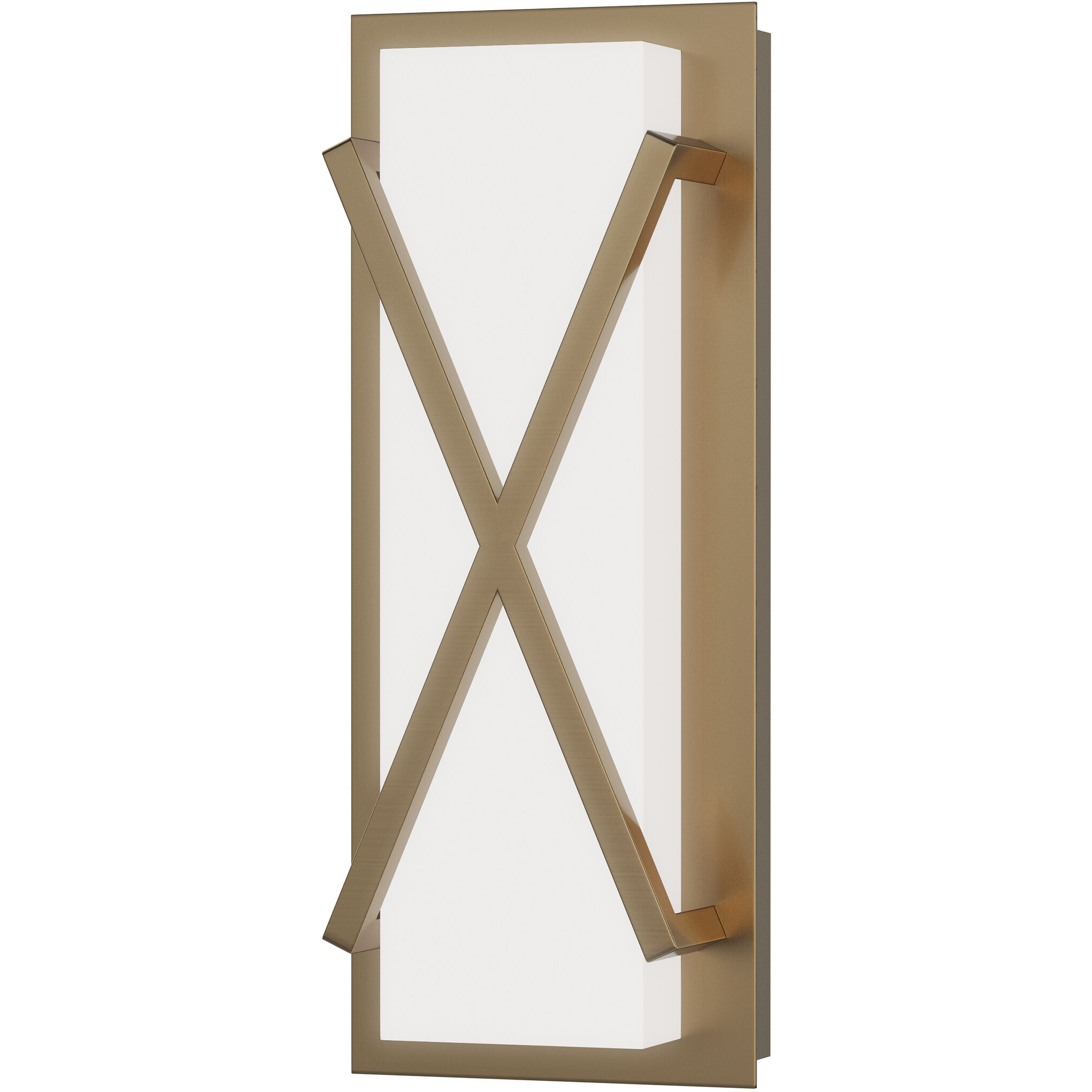 Dexter LED 14 inch Natural Aged Brass ADA Wall Sconce Wall Light