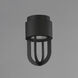 Quayside VX LED 5.5 inch Black Outdoor Flush Mount