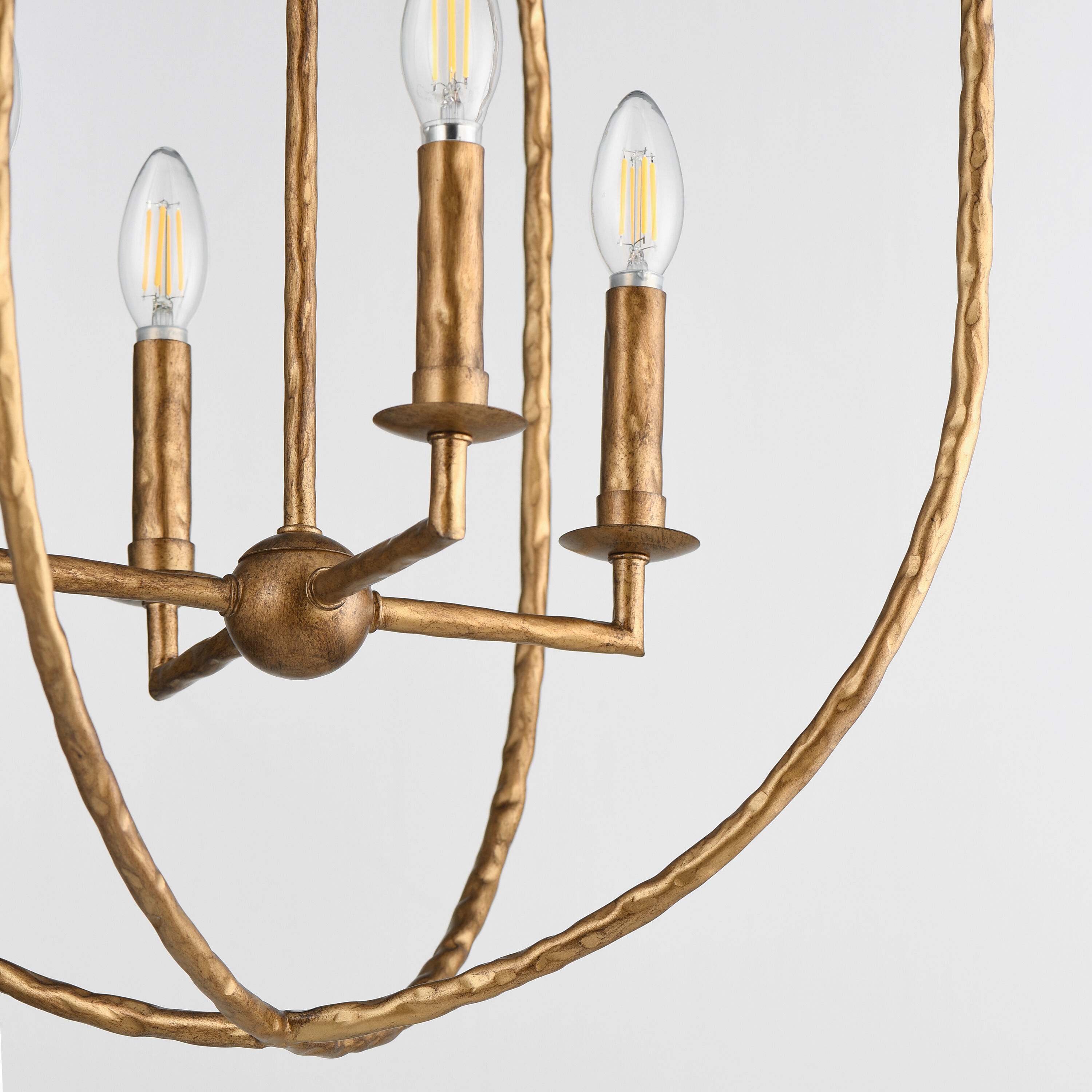 Martel 4 Light 20 inch Etruscan Gold Multi-Light Pendant Ceiling Light