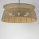 Tulum 6 Light 28.75 inch Dark Bronze Chandelier Ceiling Light