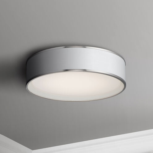 Prime LED 20 inch Satin Nickel Flush Mount Ceiling Light