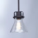 Seafarer 1 Light 6 inch Oil Rubbed Bronze Mini Pendant Ceiling Light in Incandescent Bulb Not Included
