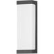 Tunnel LED 15 inch Black Outdoor Wall Mount