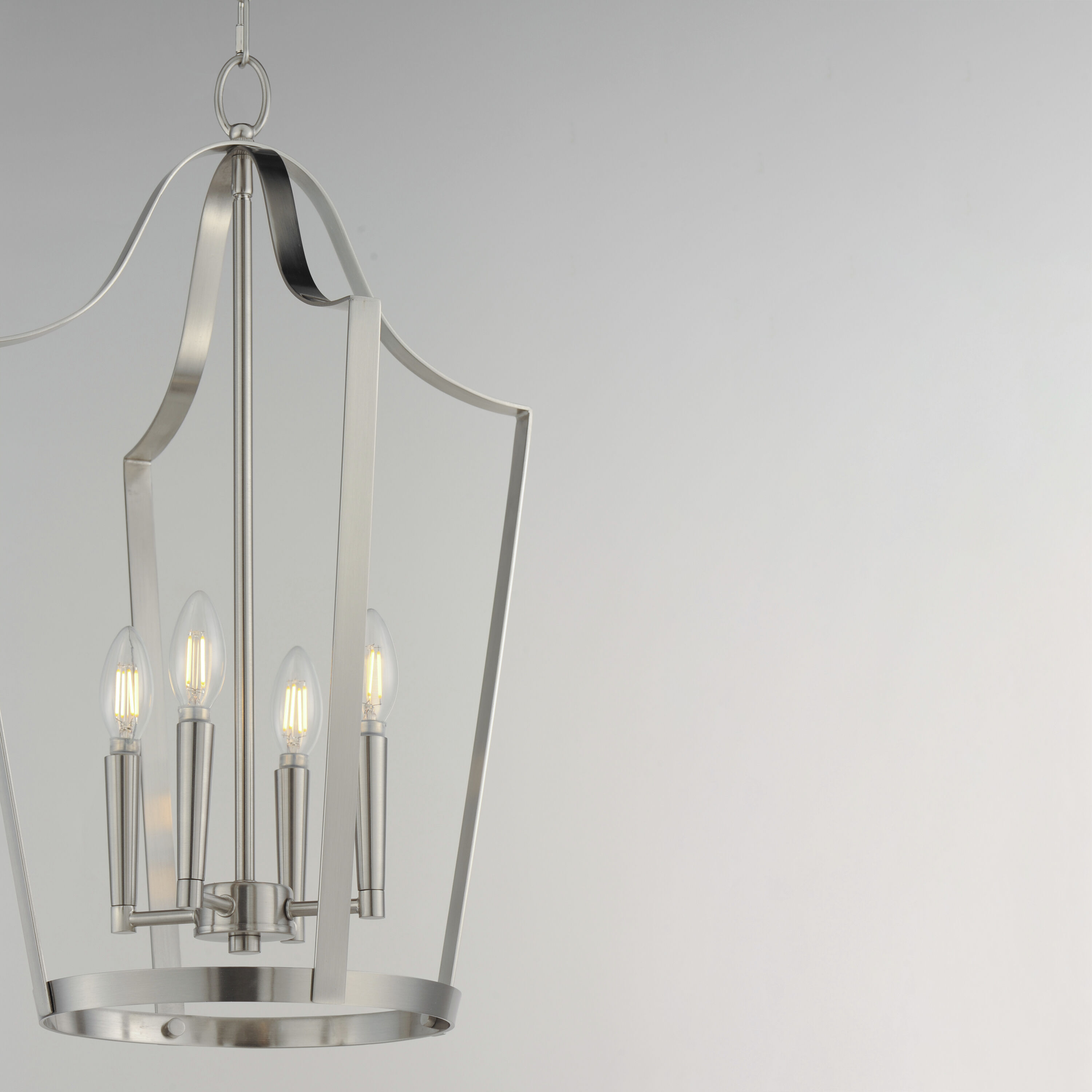 Arden 4 Light 16 inch Satin Nickel Entry Foyer Pendant Ceiling Light