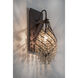 Twirl 1 Light 7.25 inch Oil Rubbed Bronze Wall Sconce Wall Light in Cognac