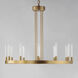 Ovation LED 31.5 inch Gold Chandelier Ceiling Light