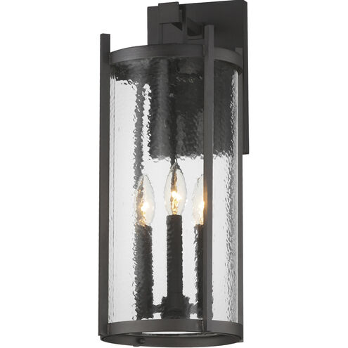 Belfry 3 Light 9.00 inch Outdoor Wall Light