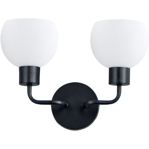 Coraline 2 Light 15 inch Black Wall Sconce Wall Light