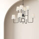 Paoli 8 Light 34 inch Charcoal Bronze Multi-Tier Chandelier Ceiling Light