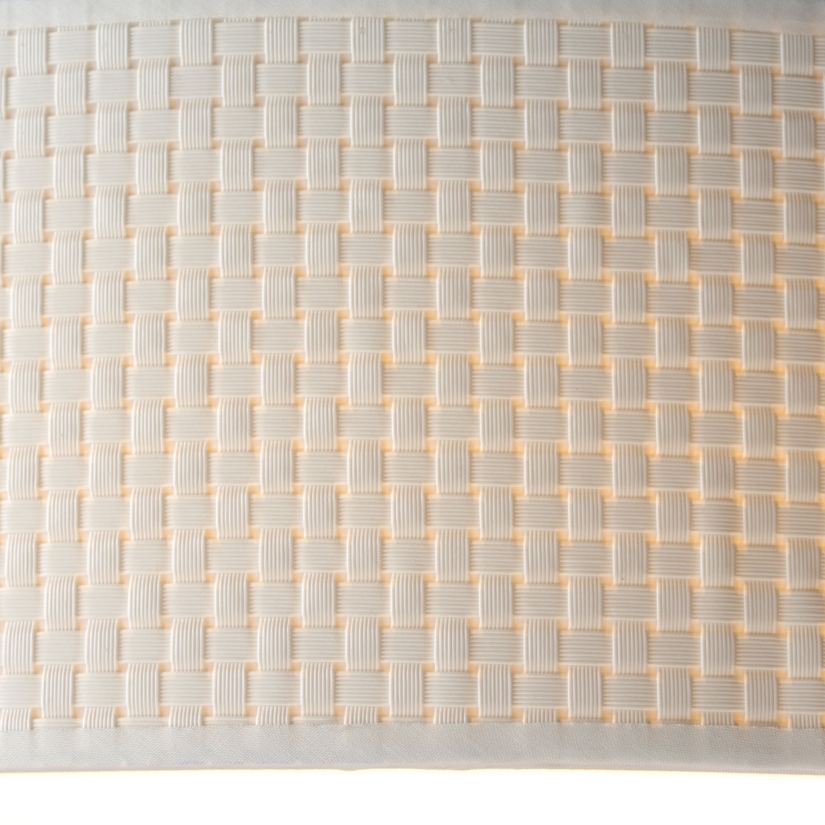 Prime LED 16 inch Flush Mount Ceiling Light in White Linen