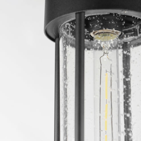 Millennial 1 Light 5.5 inch Black Outdoor Hanging Lantern