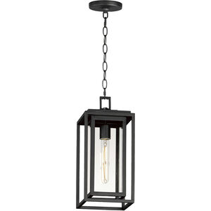 Cabana VX 1 Light 7 inch Black Outdoor Pendant