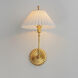 Kismet 1 Light 10.25 inch Gold Leaf Wall Sconce Wall Light