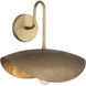 Denarii 1 Light 16 inch Natural Gold Wall Sconce Wall Light