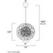 Bali 1 Light 19 inch Natural Outdoor Pendant