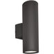 Lightray 2 Light 15.75 inch Architectural Bronze Outdoor Wall Mount