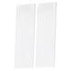 Address 1 inch White Outdoor Wall Mount