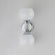 Neve 2 Light 6 inch Polished Chrome Wall Sconce Wall Light