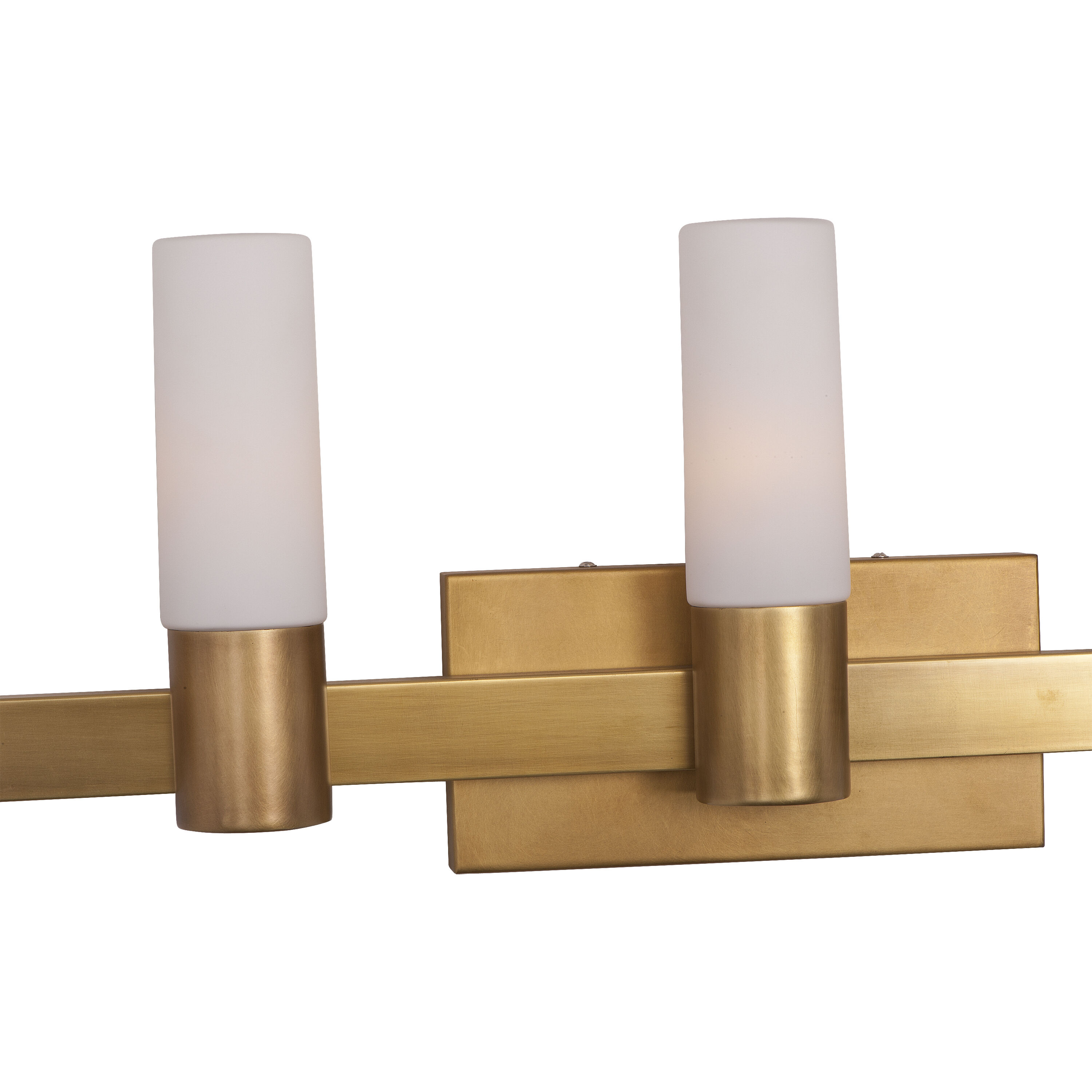 Contessa 5 Light 37 inch Natural Aged Brass Bath Light Wall Light