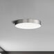 Trim LED 5 inch Satin Nickel Flush Mount Ceiling Light