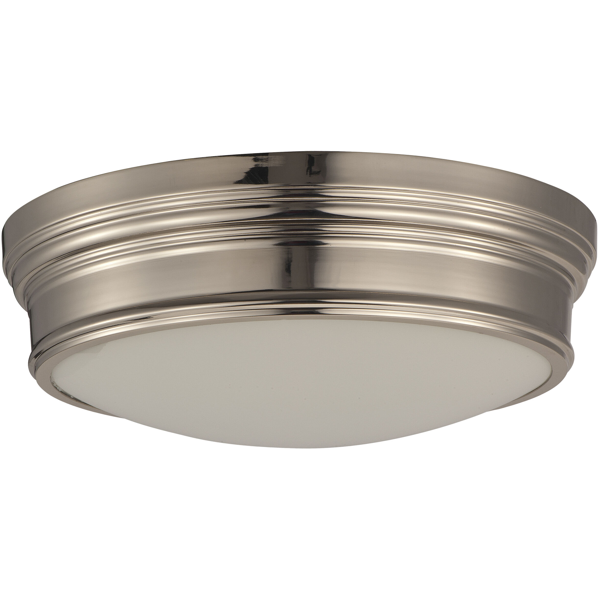 Fairmont 3 Light 16 inch Natural Aged Brass Flush Mount Ceiling Light
