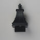 Bramwell VX 1 Light 12.75 inch Black Patina Outdoor Wall Mount
