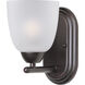 Axis 1 Light 6.5 inch Oil Rubbed Bronze Bath Vanity Wall Light