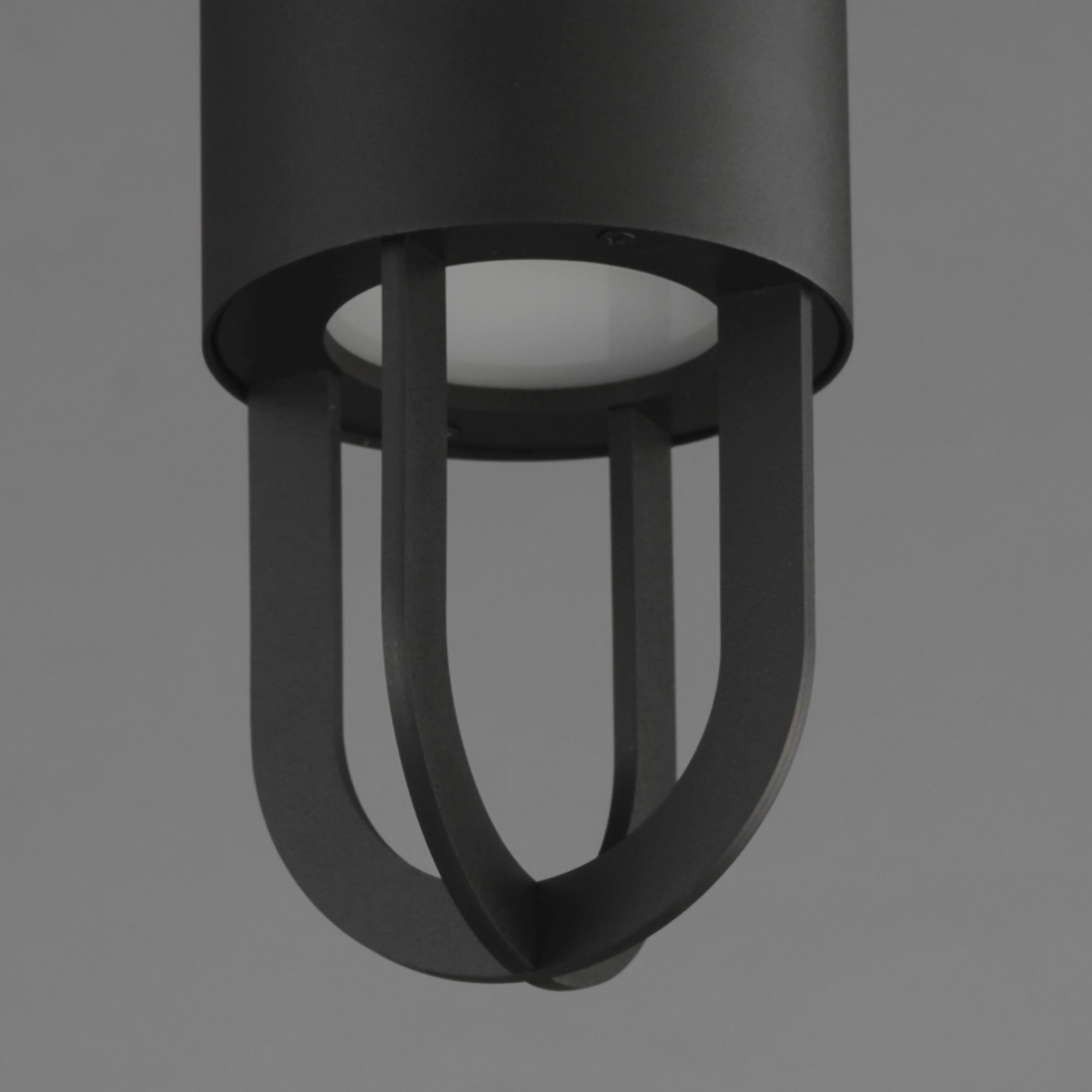 Quayside VX LED 5.5 inch Black Outdoor Flush Mount