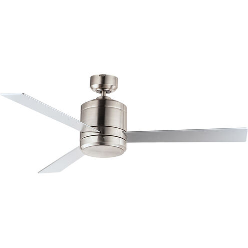 Tanker 52 inch Satin Nickel Outdoor Ceiling Fan