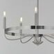 Frankie 5 Light 26 inch Satin Nickel Single-Tier Chandelier Ceiling Light