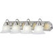 Essentials - 801x 4 Light 30.00 inch Bathroom Vanity Light