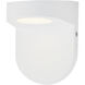 Ledge LED 4.25 inch White Wall Sconce Wall Light