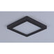 Wafer LED 4.5 inch Bronze Flush Mount Ceiling Light