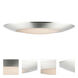 Diverse LED 13 inch Satin Nickel Flush Mount Ceiling Light