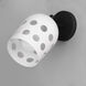 Dottie 1 Light 6.25 inch Black Wall Sconce Wall Light