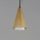 Rizzo 1 Light 5.75 inch Black and Antique Brass Single Pendant Ceiling Light