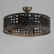 Portcullis 22 inch Bronze Gilt Fandelight, Smart Light