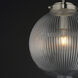 Kasbah 1 Light 11.75 inch Satin Nickel Single Pendant Ceiling Light