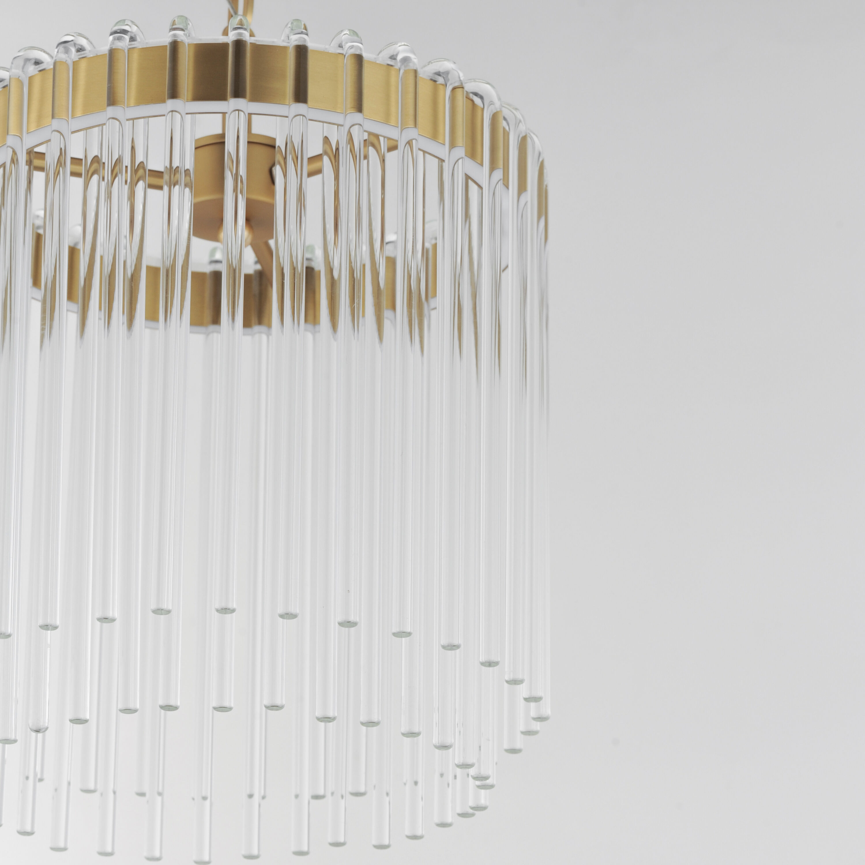 Jolie LED 11.00 inch Natural Aged Brass Single Pendant Ceiling Light