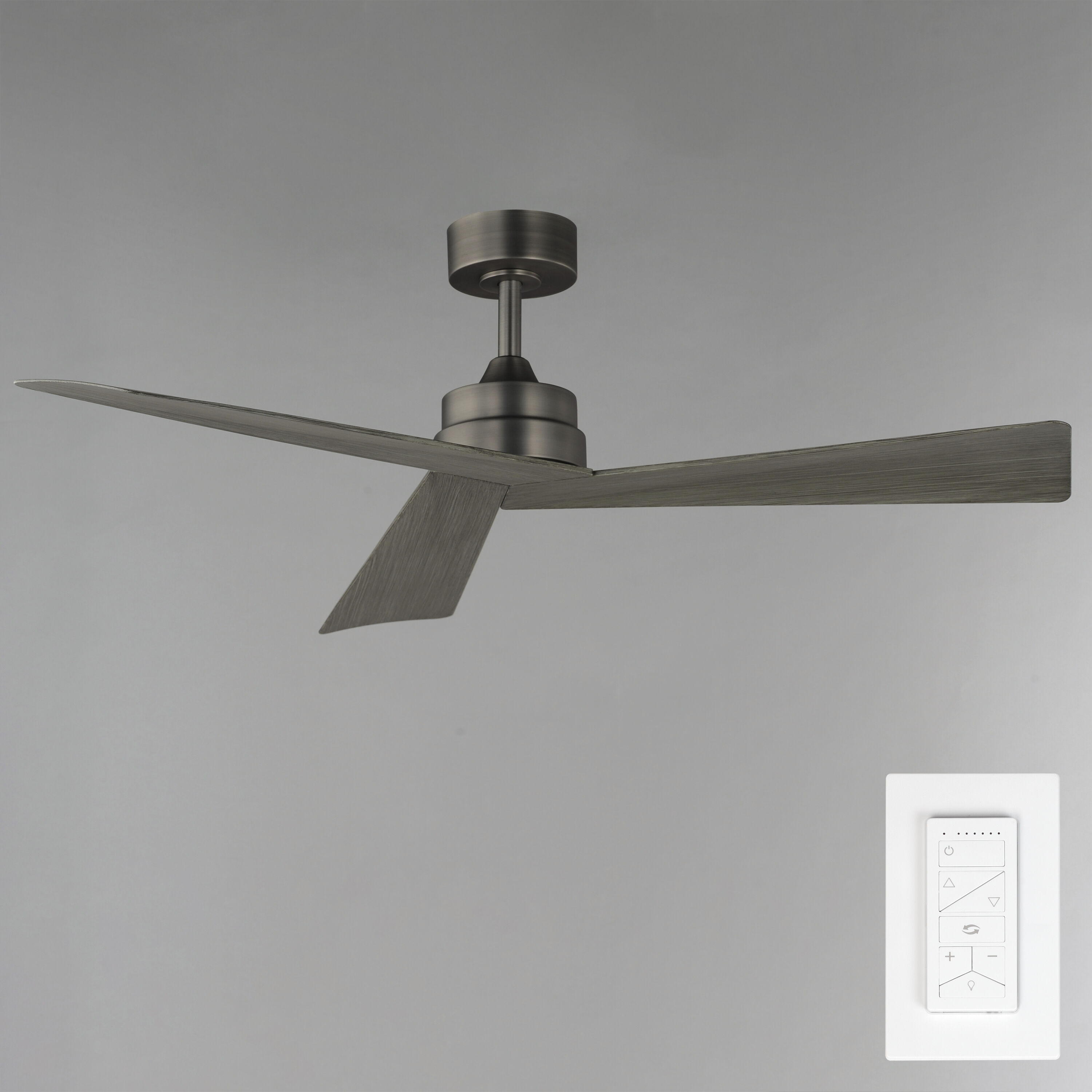 Vortex 52 inch Dark Satin Nickel Indoor Ceiling Fan