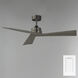 Vortex 52 inch Dark Satin Nickel Indoor Ceiling Fan