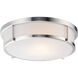 Rogue 3 Light 17.00 inch Flush Mount