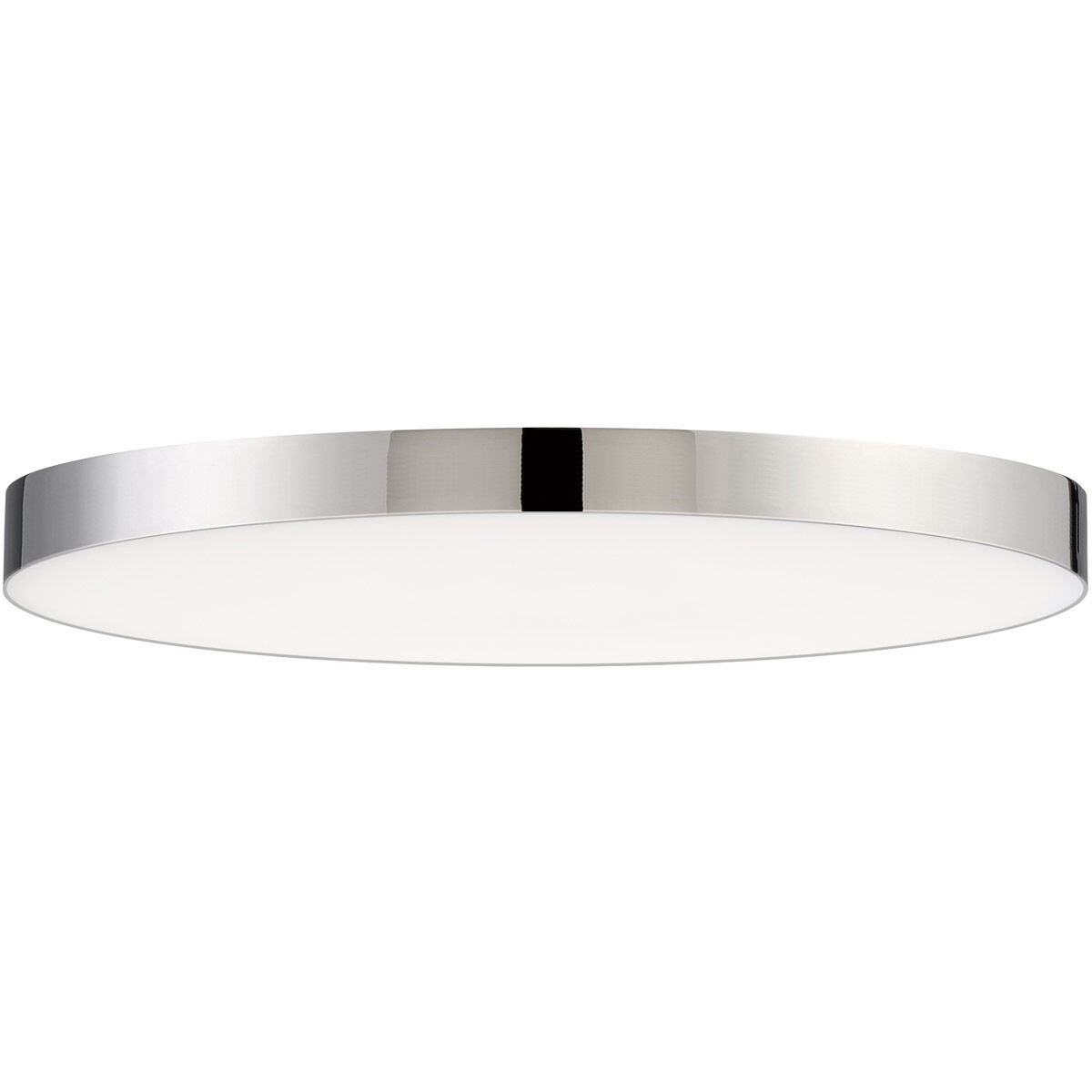 Trim LED 11 inch Polished Chrome Flush Mount Ceiling Light